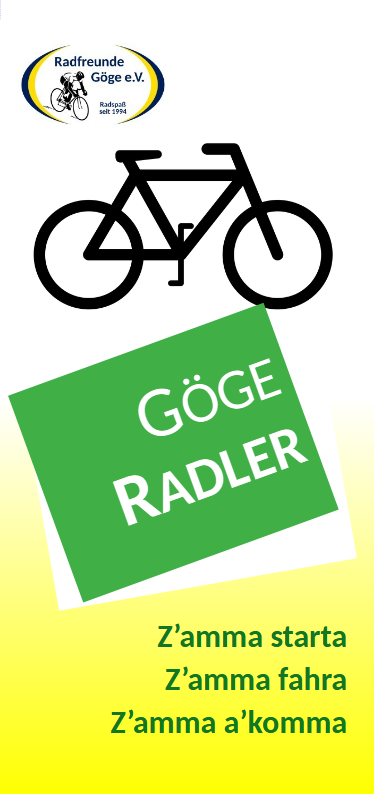 Flyeransicht GögeRadler