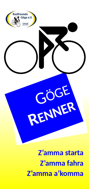 Flyeransicht GögeRenner